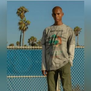 Honor The Gift Men's Heatwave Tie-Dye Relaxed T-Shirt M